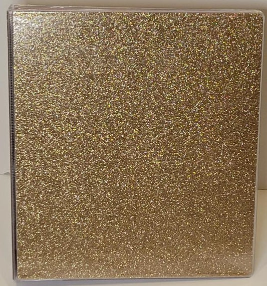 Golden Glitter 3-Ring Binder (Without workbook)