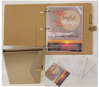 Premium Portfolio 'with' Joyful Always Planner/Journal Workbook